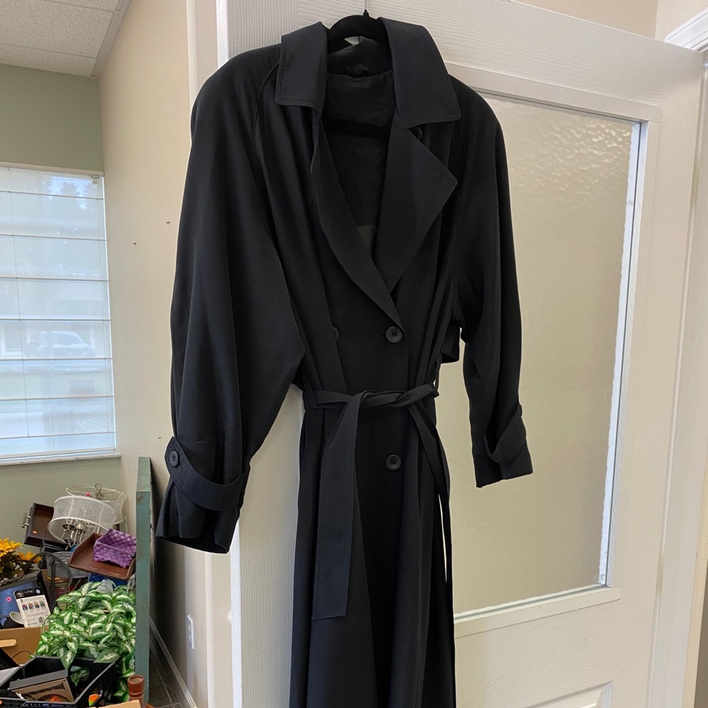Utex long black jacket